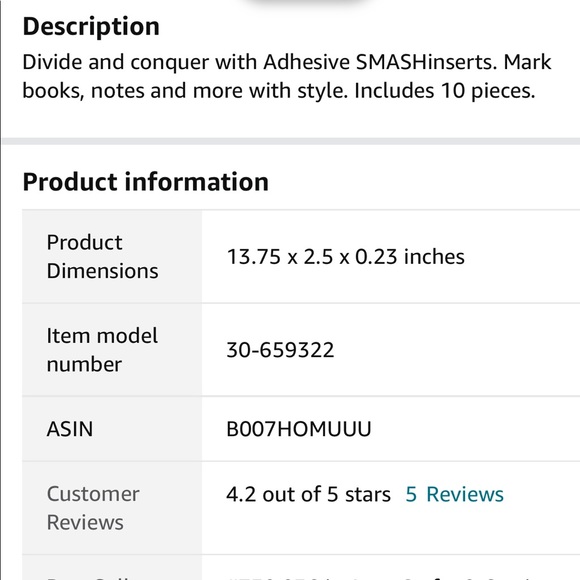 NEW K&Company Smash Adhesive Inserts for scrapbooking, 50 pc - Picture 3 of 7